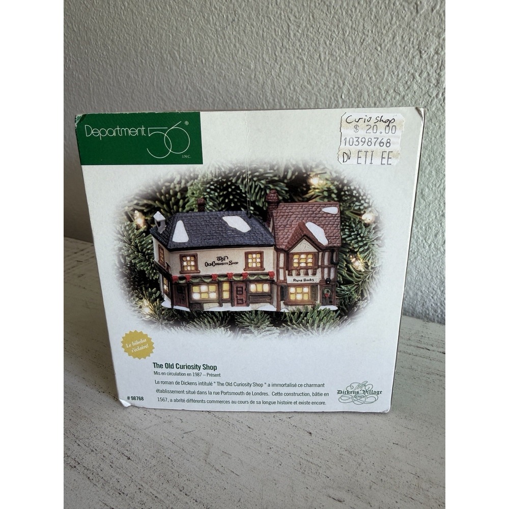 Department 56 Classic Ornaments -  Old Curiosity Shop Ornament  #98768